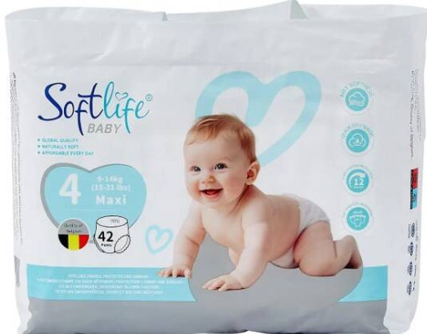 Softlife Maat 4 – 42 luierbroekjes – 9-14 kg