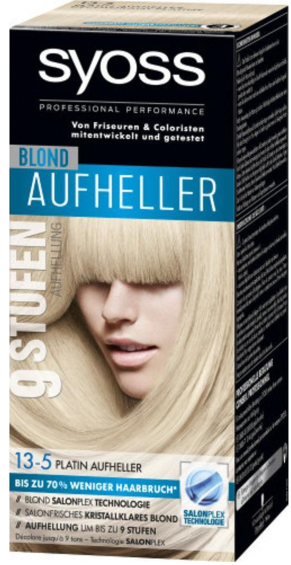 Syoss Platinum Lightener 13-5 – Platinablonde Haarontkleuring