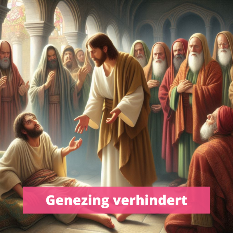 Genezing verhindert