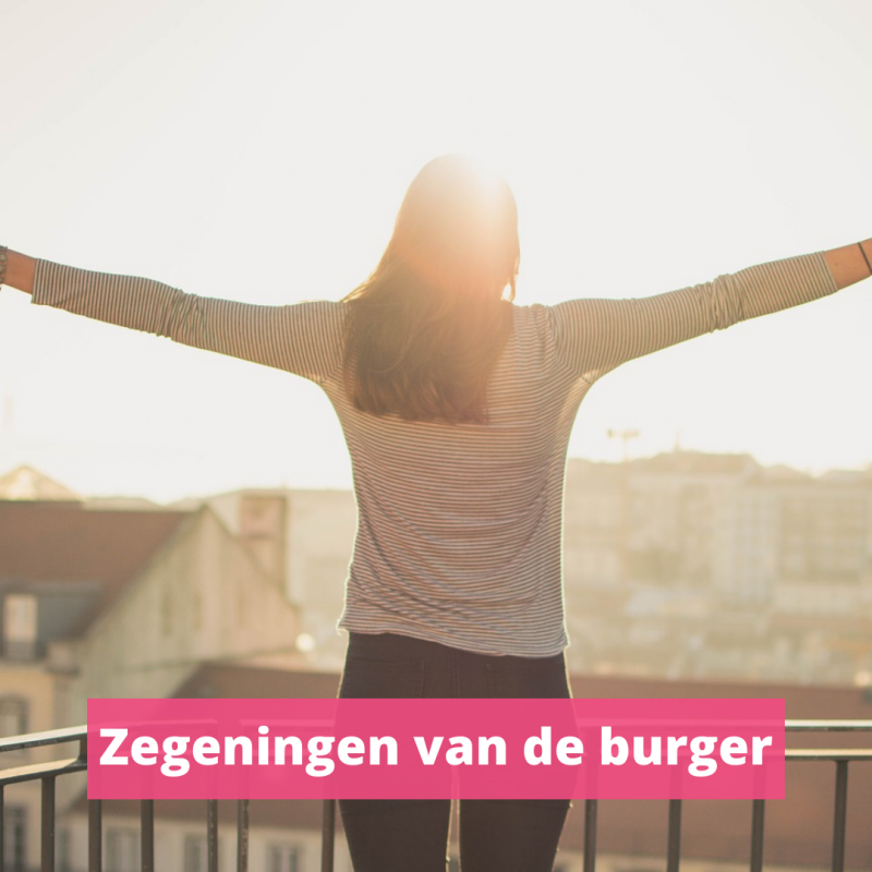 zegeningen in Gods koninkrijk