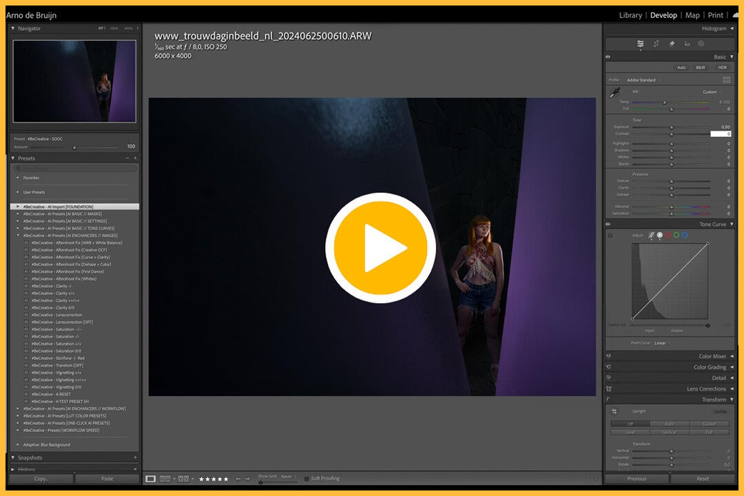 Leer editten van RAW naar Awesome