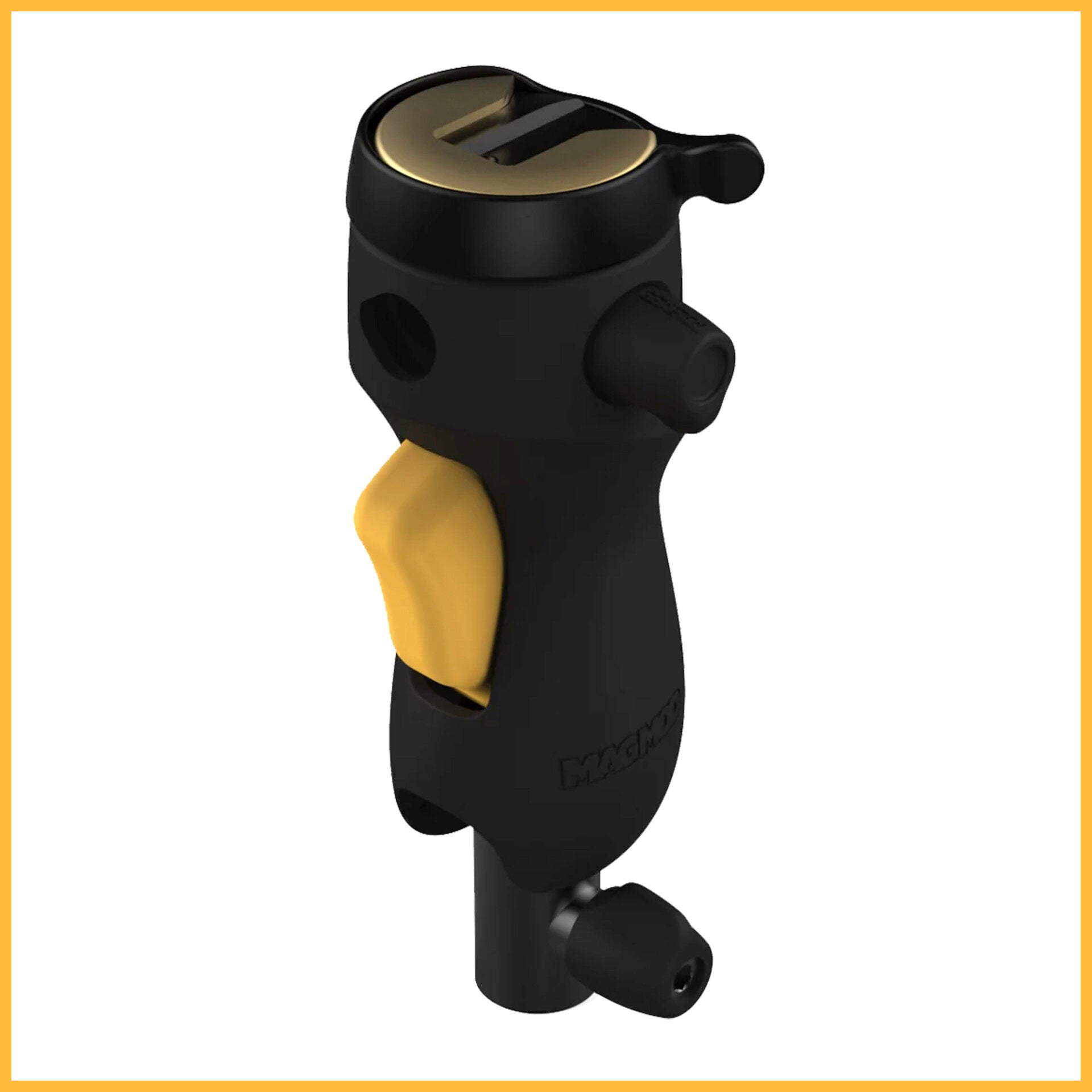 The MagShoe is a universal, ergonomic cold shoe bracket you can operate with one hand