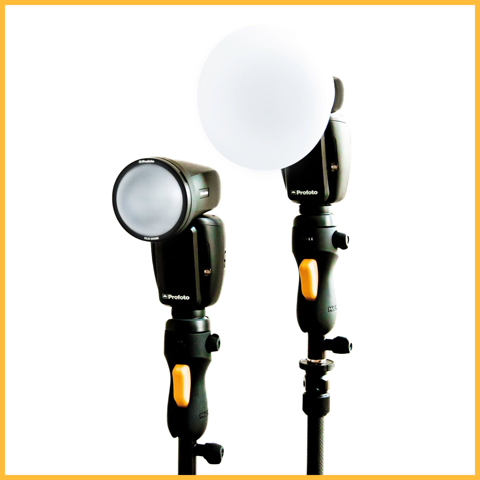 Profoto A10 Speedlight met een ronde kop