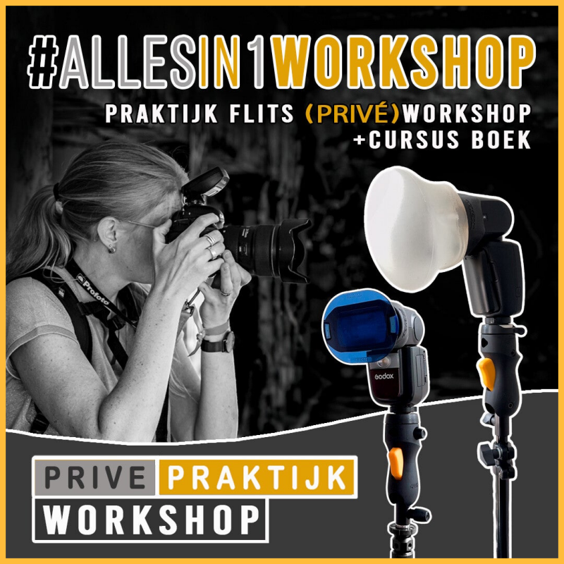 Groeps Flits Workshop, de beste gropesworkshop flitsen en flitstechnieken die geschikt is voor ieder type fotograaf