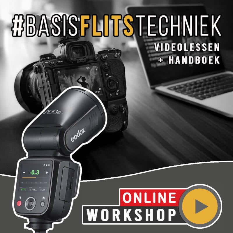 Online Cursus Basis Flitstechniek Leer stap-voor-stap Flitsen Workshop basic flits technieken + MagMod. Je leert hoe je flitsfotografie beheerst om nog betere foto's te maken, we leren je alle camera en flits instellingen.