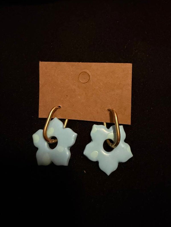 Modèles lys bleu et blanche.