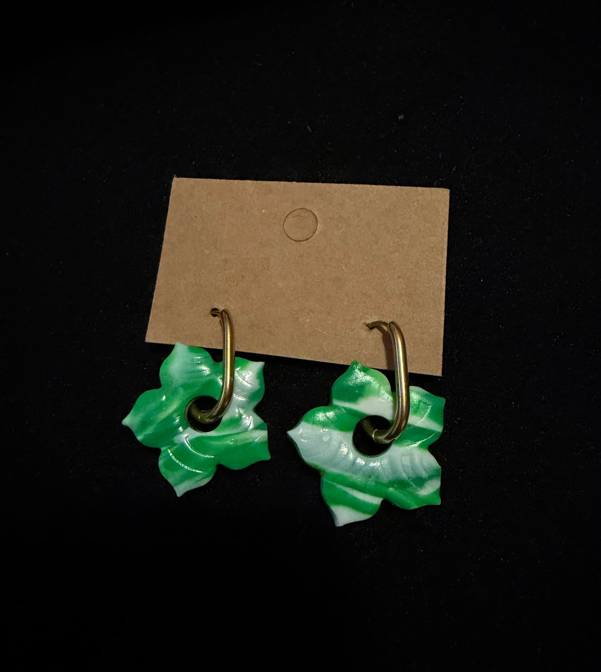 Modèles lys verte et blanche.