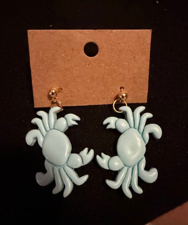 Modèles crabes bleu.