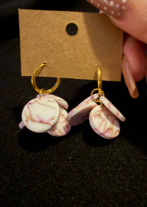 Modèles bulle blanche rose et orange.