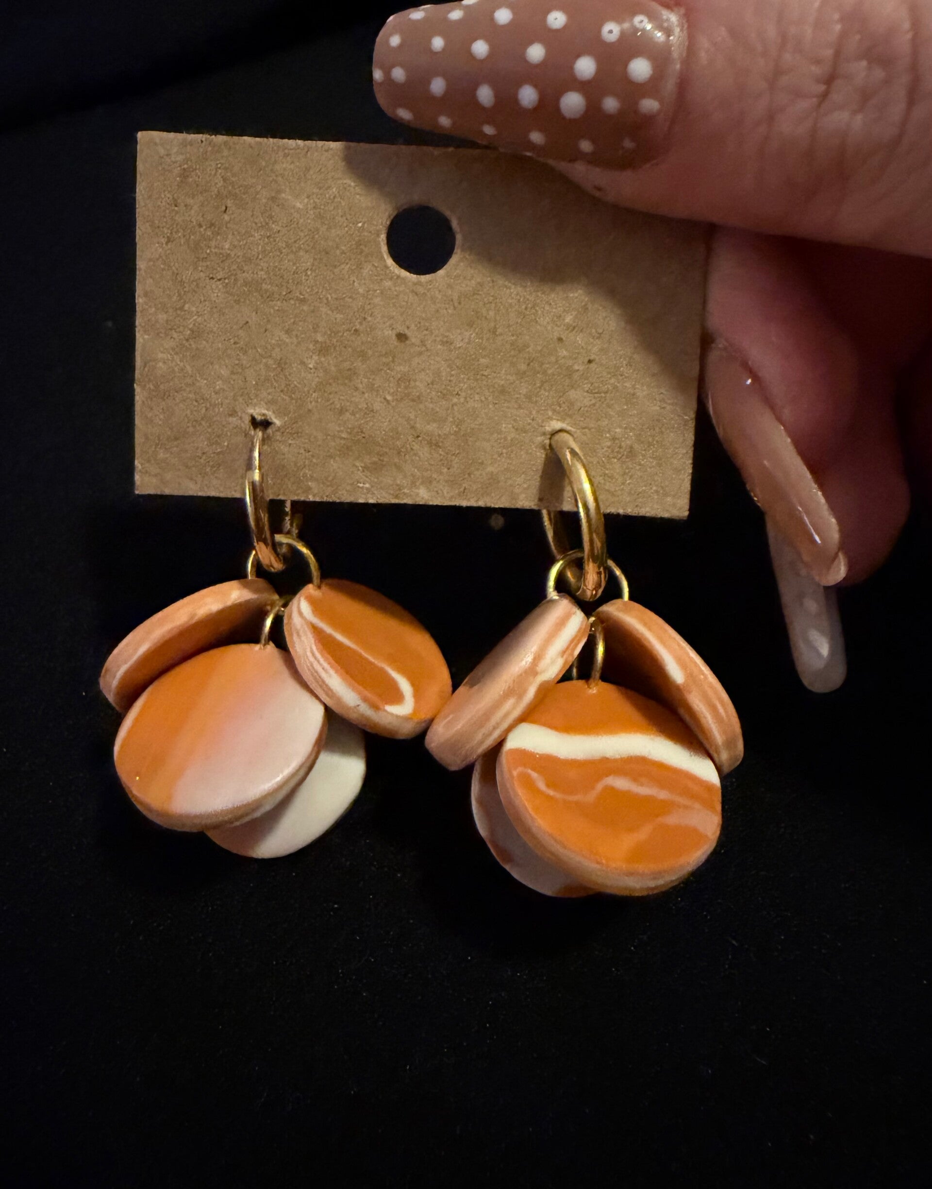 Modèles bulle orange et blanche.