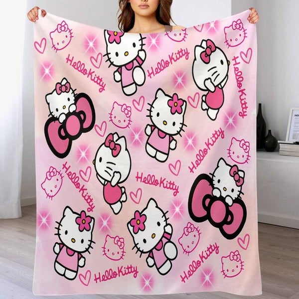 Fleece Hello kitty