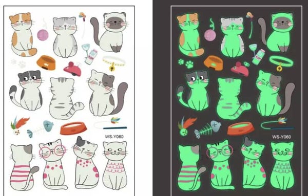 Tattoos glow in the dark