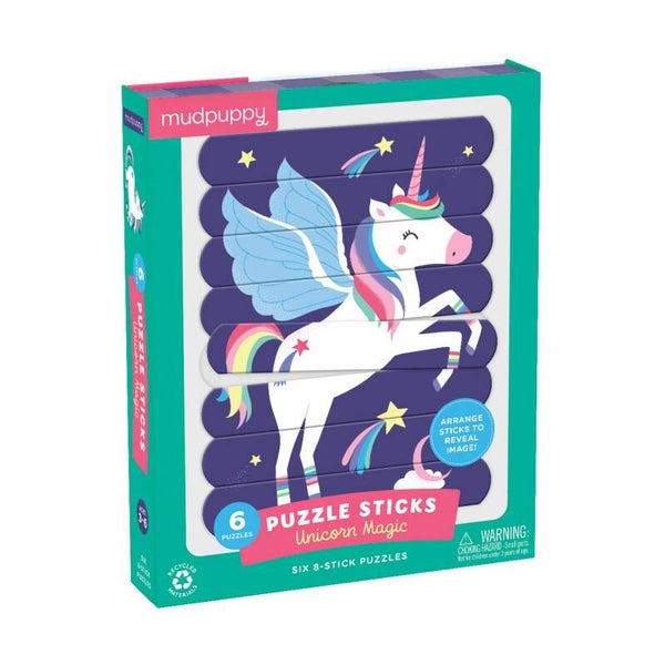 Puzzle sticks unicorn magic