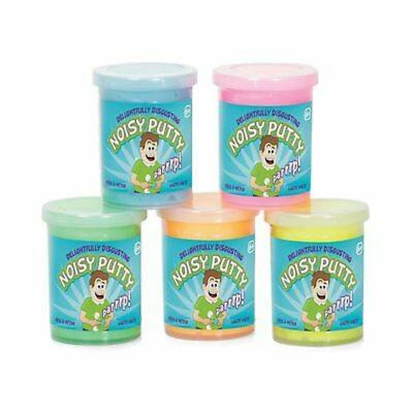 Noisy putty geel