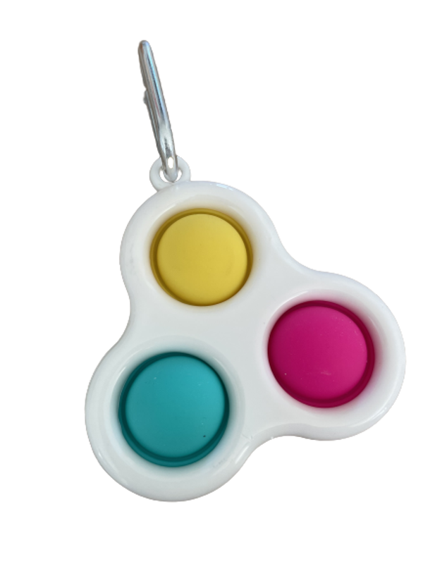 Simple dimpl geel groen roze