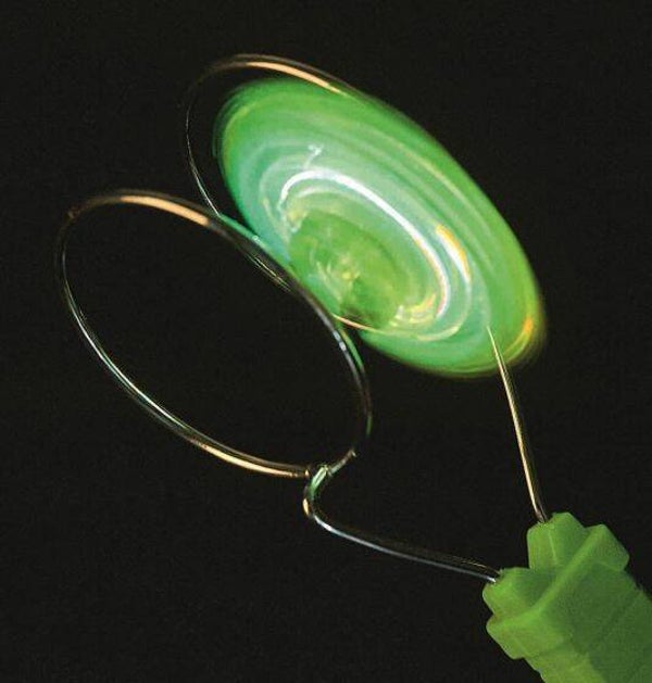 Lichtgevende magnetische led tol groen