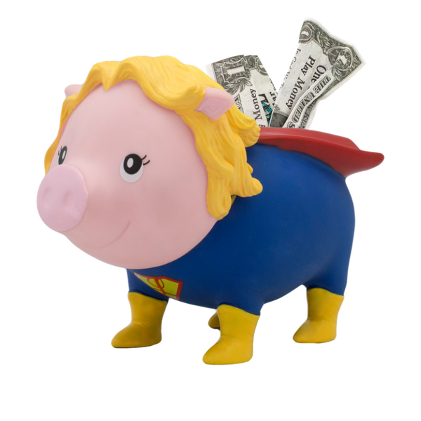 Spaarvarken supergirl