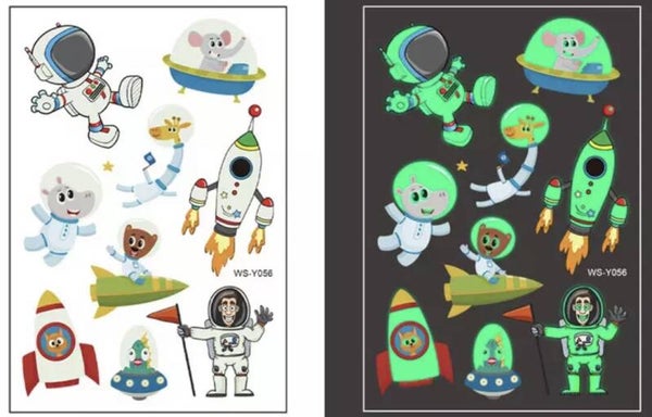 Tattoos glow in the dark ruimte