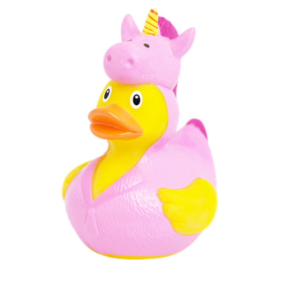 Badeend eenhoorn