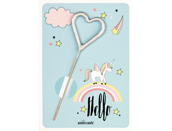 Wondercandle hello unicorn