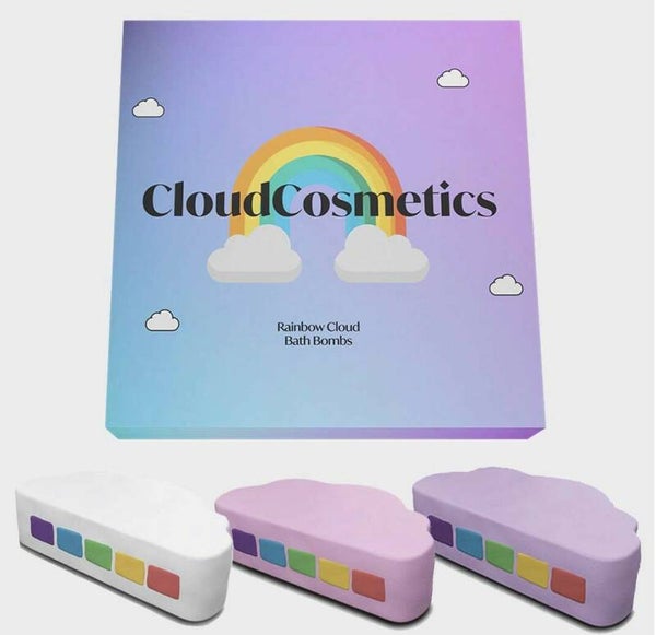 Geschenkset rainbow cloud