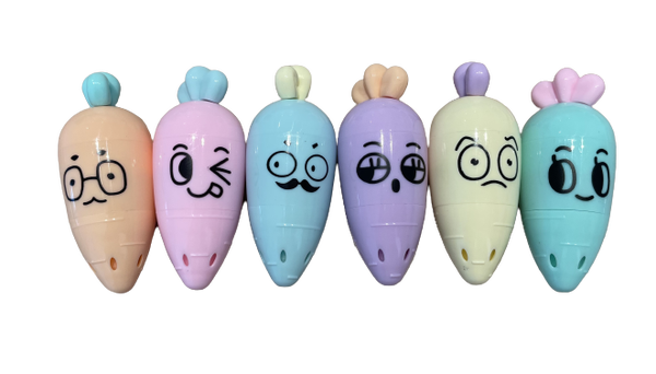 Fluostiftjes wortels