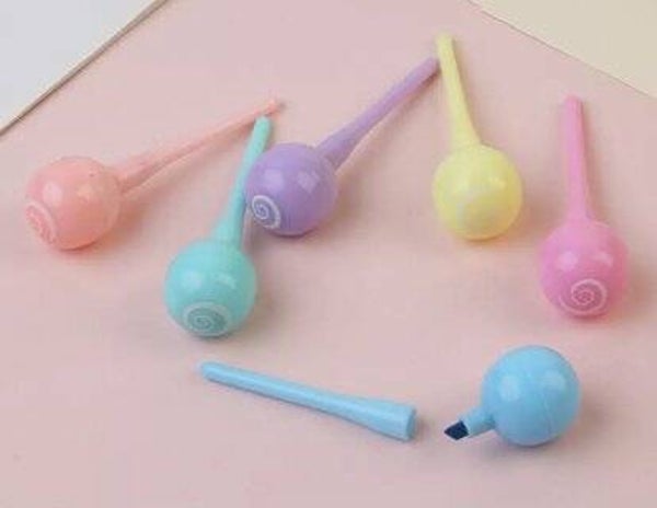 Fluostiftjes in lollie’s