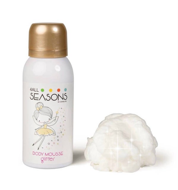 Princess body mousse glitter
