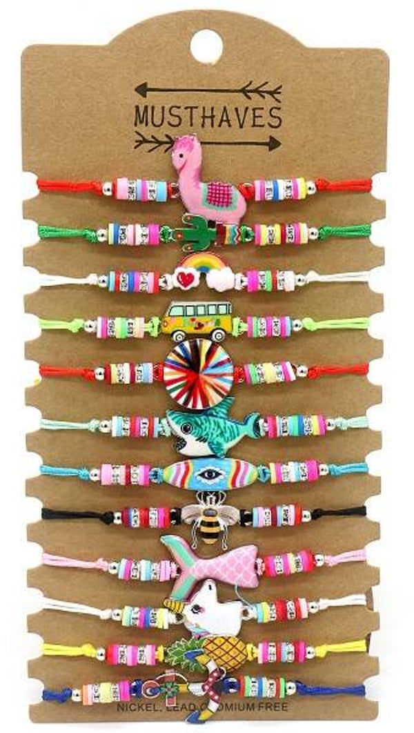 Armbanden setje 12 stuks!