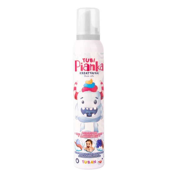 Tubi foam white Mia