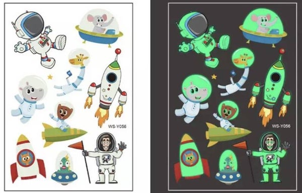 Tattoos glow in the dark ruimte