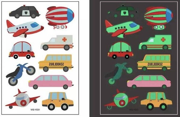 Tattoos glow in the dark auto’s