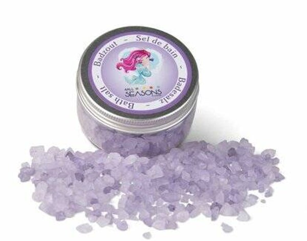 Bath salt mermaid