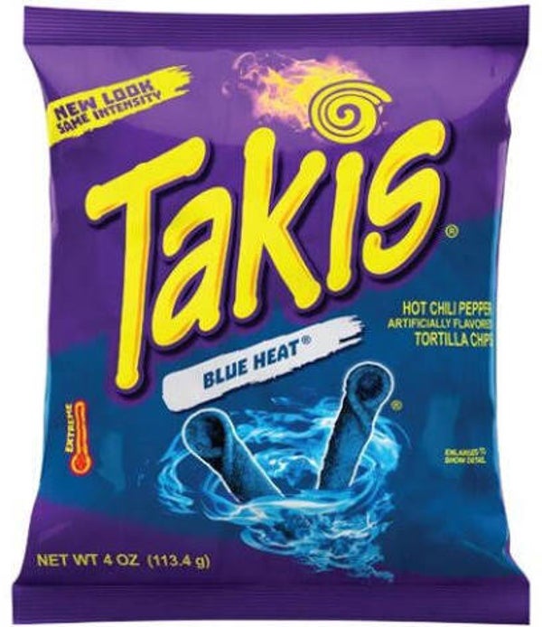 Takis blue heat