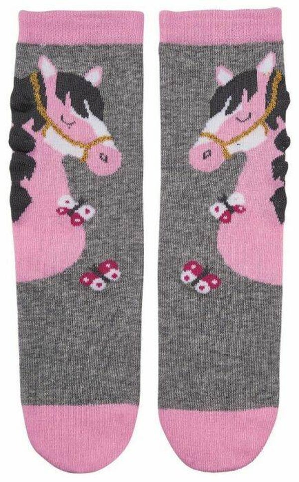 Magische paardensokken roze
