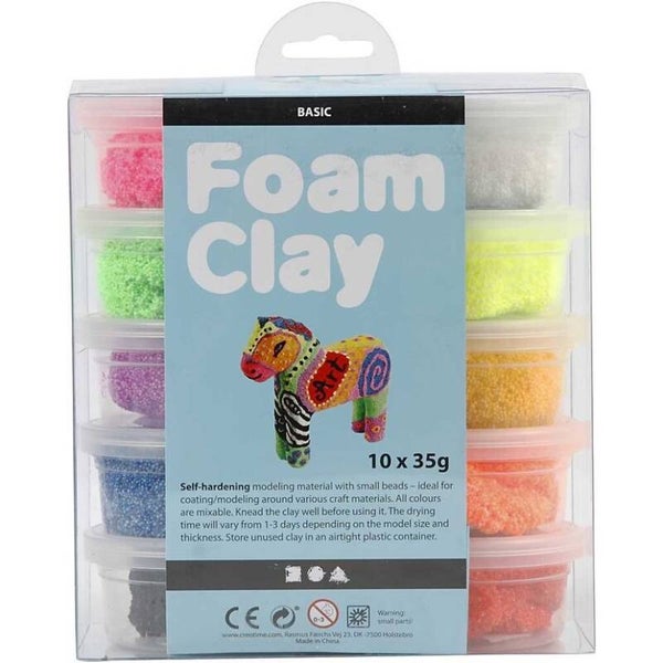 Foam clay pakket