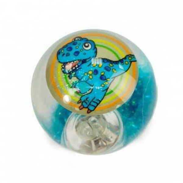 Dinosaurus lichtgevende water bal blauw