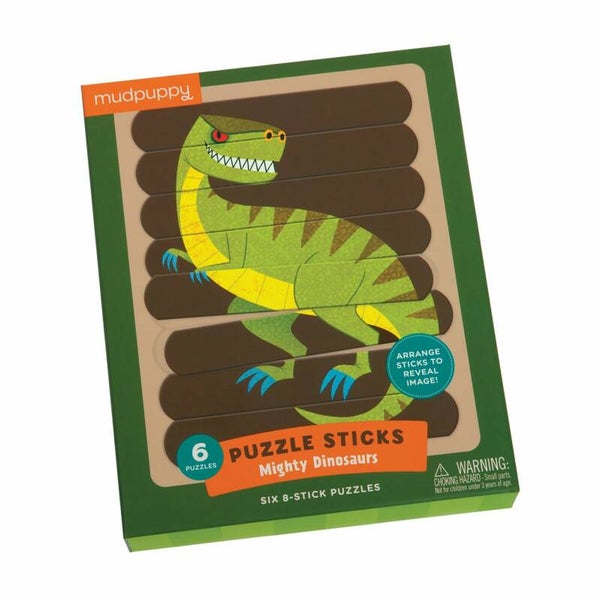 Puzzle sticks mighty dino