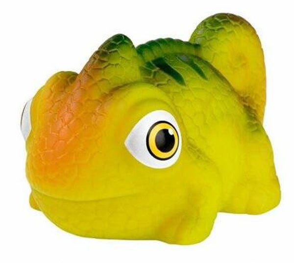 Lichtgevende kameleon geel