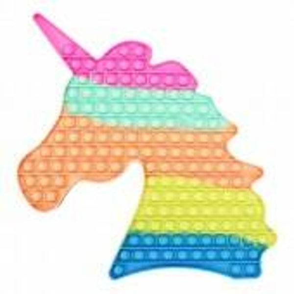 Pop it eenhoorn XXL 40cm