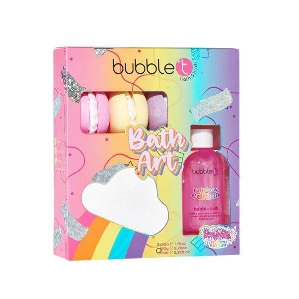 Regenboog cadeau bad set