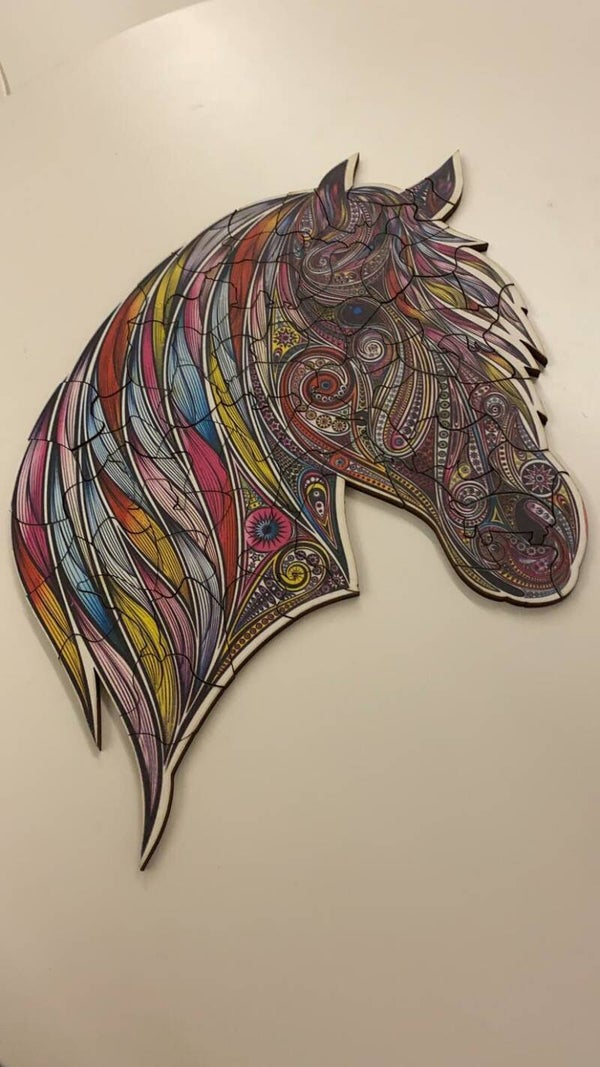 Legpuzzel paard