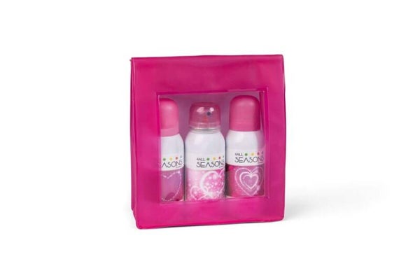 Toilettasje gevuld met liefde