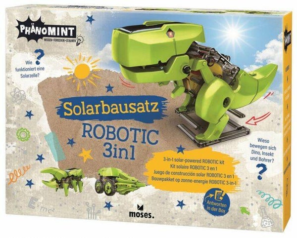 Solar robotic 3 in 1