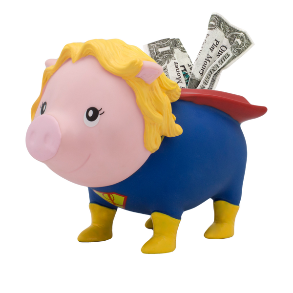 Spaarvarken supergirl