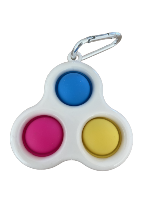 Simple dimpl roze blauw geel