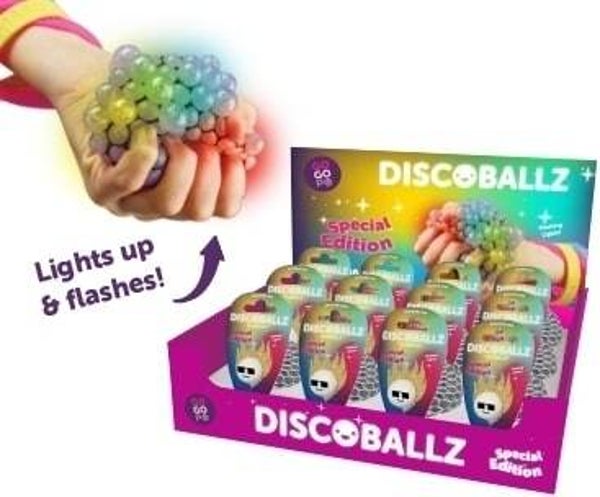 Gooballz disco flashing lights goud