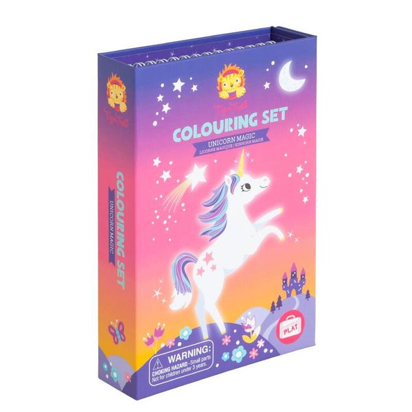 Colouring set unicorn