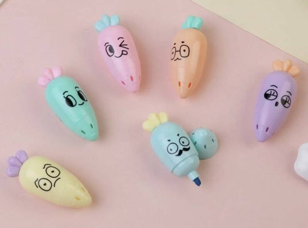 Fluostiftjes wortels