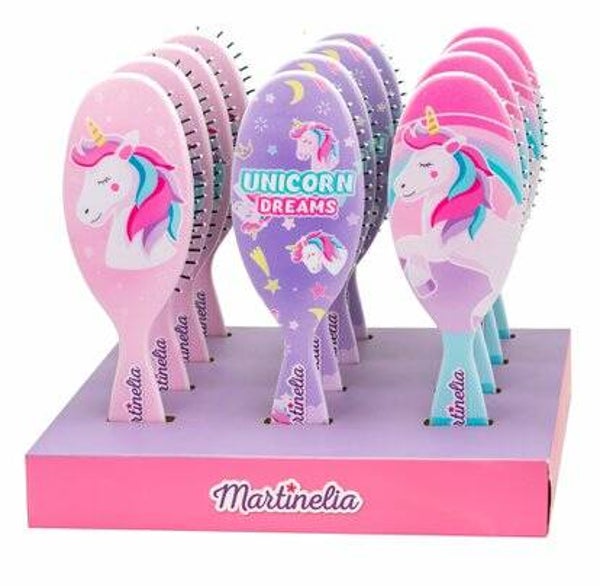 Unicorn magische haarborstel